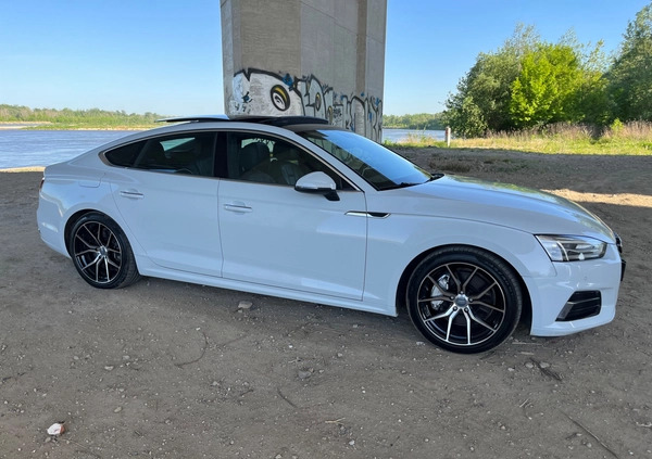 Audi A5 cena 118000 przebieg: 67000, rok produkcji 2018 z Warszawa małe 781